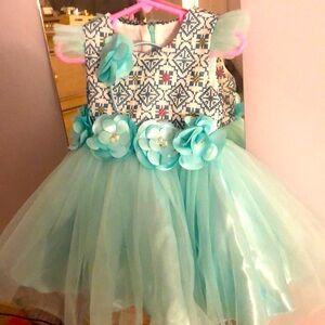 Little Girl’s Henna Dress, Tatreez